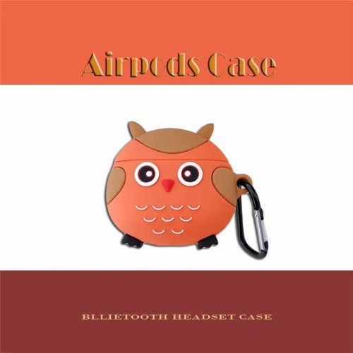 Cute Night Owl Airpods Bluetooth Protective Case