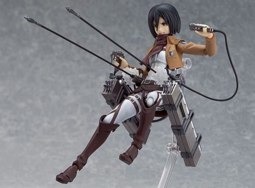 Good Smile Attack On Titan Mikasa Ackerman Figure #snkgraphic #snkedit #mikasasha #mikasa ackerman #sasha blouse #sasha braus #shingeki no kyojin #attack on titan #snk #aot #snk spoilers. good smile company