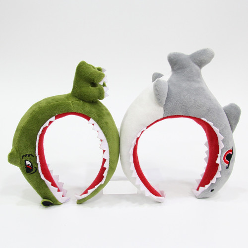 Cartoon Shark Plush Headband Headwear Accessory
