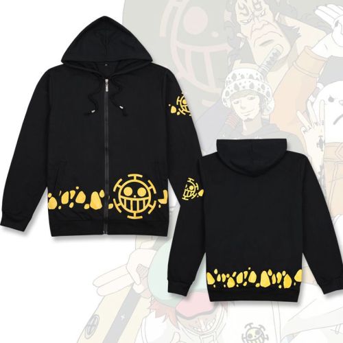 Anime One Piece Trafalgar Law Hoodie Anime One Piece Trafalgar Law Hoodie