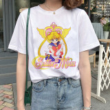 Sailor Moon Fashion Short Sleeve T-shirt