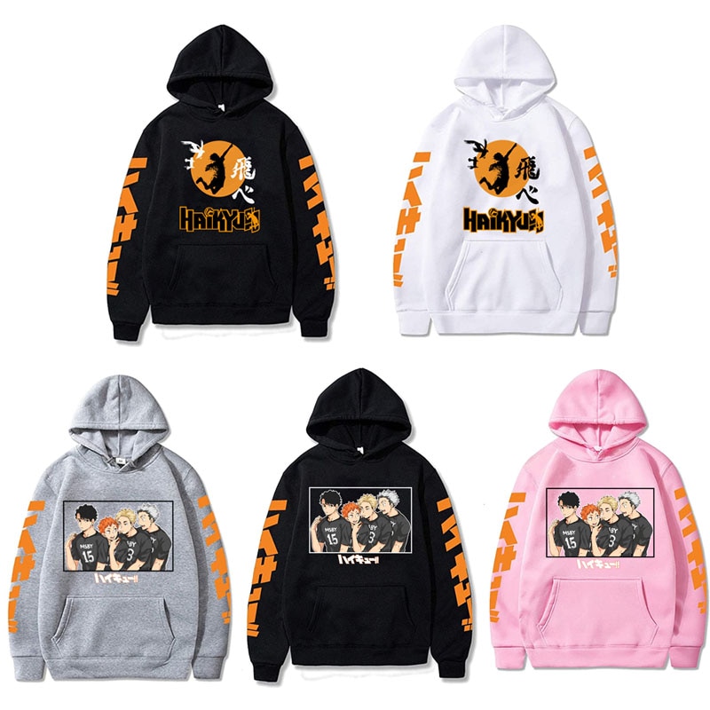 haikyuu hoodies