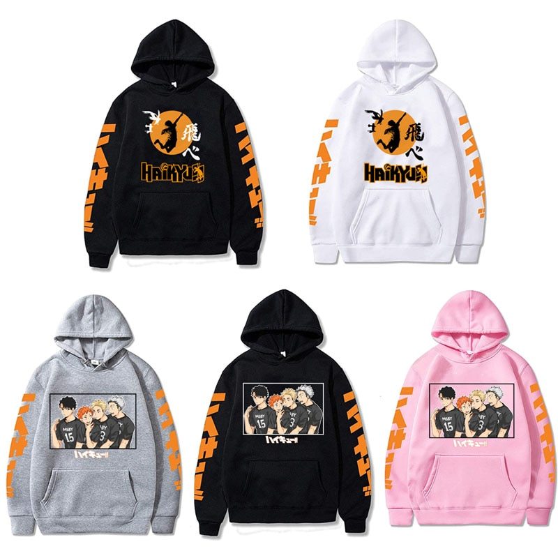 Anime Haikyuu 3D Print Cosplay Hoodies