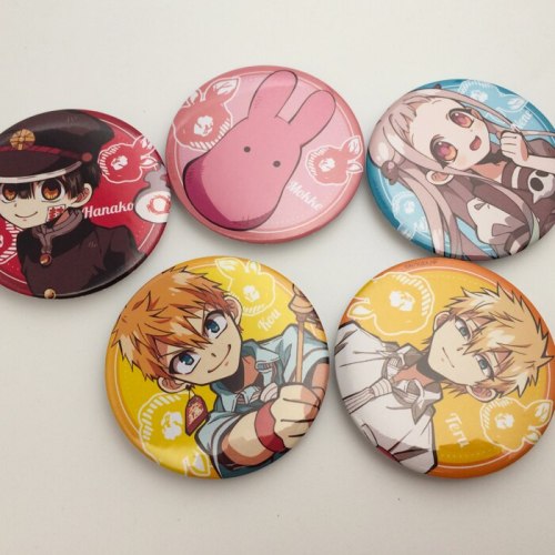 Anime Sorcery Fight Jujutsu Kaisen Cosplay Badges Kugisaki Nobara Megumi Fushiguro Brooch Pins
