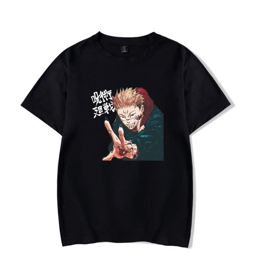 Anime Sorcery Fight Jujutsu Kaisen O-Neck Short Sleeve T-shirt