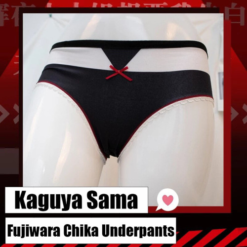 Anime Love is War Kaguya Sama Cosplay Fujiwara Chika Lolita Cotton Underpants