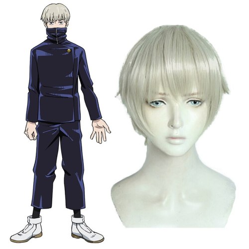images White Hair Boy Jujutsu Kaisen anime jujutsu kaisen cosplay synthetic