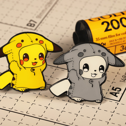 Anime Pikachu Badge Pokémon Brooch Cute Cartoon Accessory