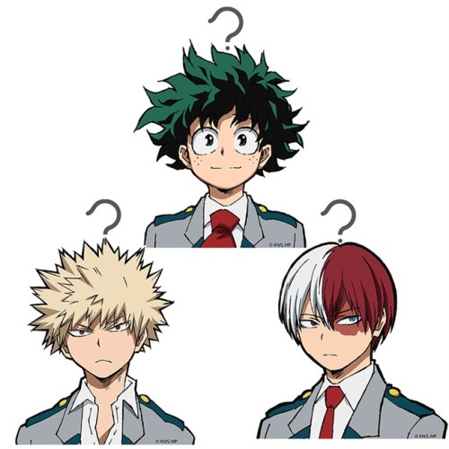 Anime My Hero Academia Paper Clothes Hangers Midoriya Izuku Bakugou Katsuki Todoroki Shoto
