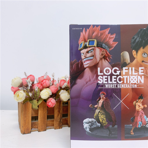 Banpresto One Piece Log File Selection Worst Generation Vol 2 Eustas Kid And Monkey D Luffy