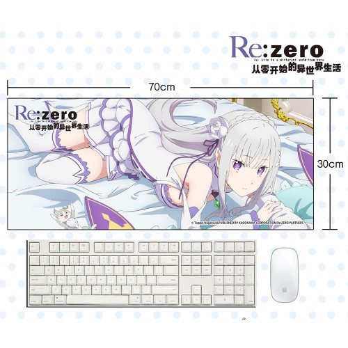Anime Re: Zero Starting Life in Another World Rem Ram and Emilia Mouse Pad