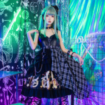 Harajuku Cool Girl Punk Style Lolita Dress JSK