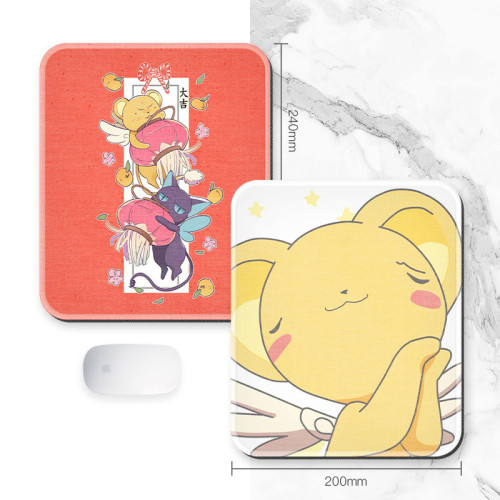 Anime Cardcaptor Sakura Keruberosu Daidōji Tomoyo Cute Girl Mouse Pad