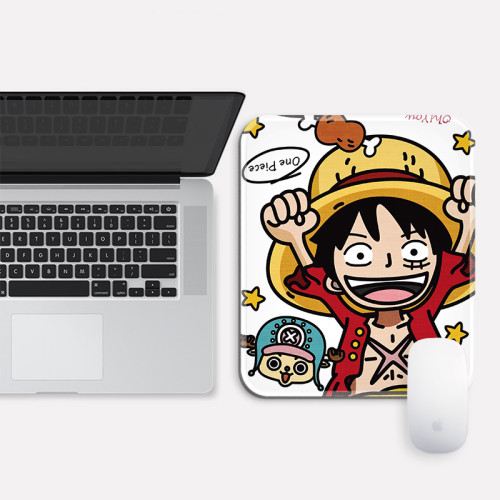Anime One Piece Luffy and Chopper Cute Mouse Pad