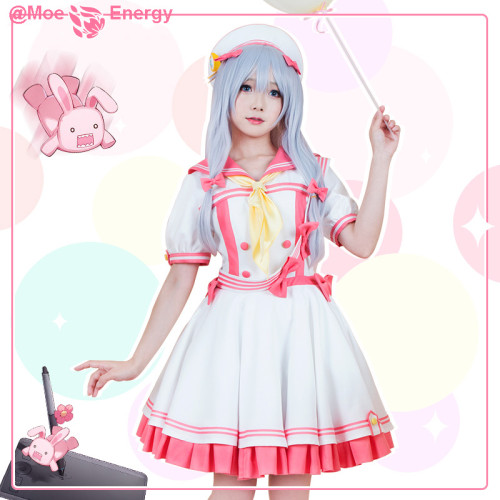 Anime Eromanga Sensei Izumi Sagiri Sailor Dress Outfit Cosplay Costume