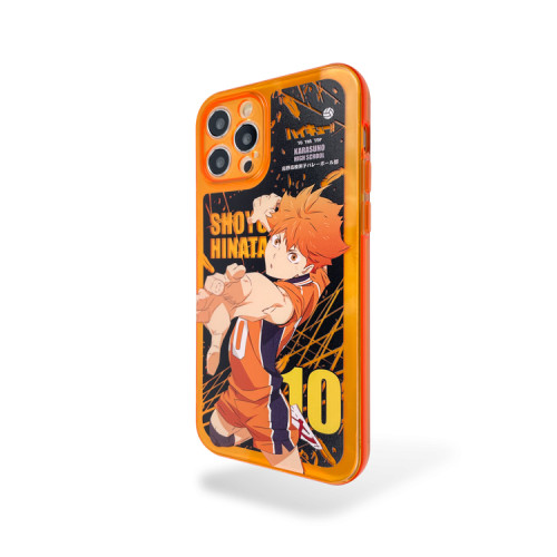 Anime Haikyu!! to The Top: Shoyo Hinata TPU Soft Phone Cases for iPhone 12/12 Pro/12 Pro Max/13
