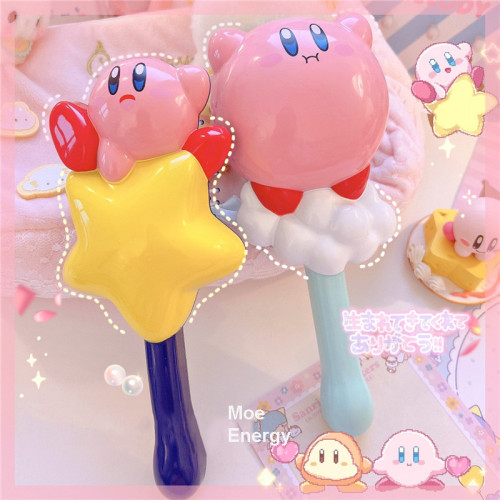 Pink Kirby Hair Brush Cute Air Cushion Comb