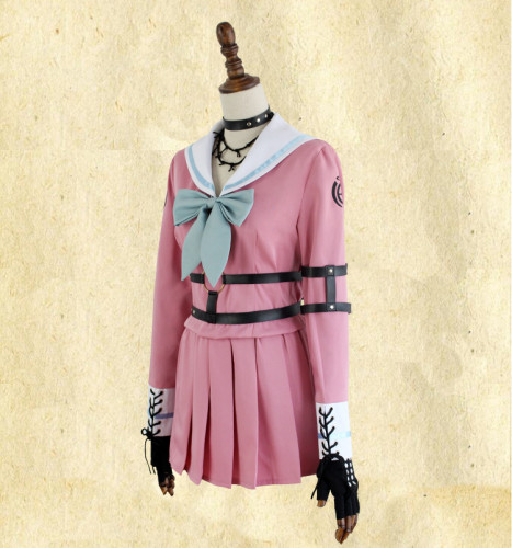 Anime Danganronpa V3: Killing Harmony Iruma Miu Cosplay Costume School Uniform Suit