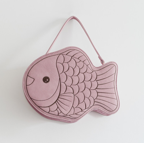 Super-Cute Taiyaki Fish Shaped Handbag Sweet Style Lolita Crossbody Bag Unique Look