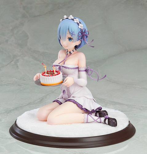 Kadokawa Re: Zero Starting Life in Another World Rem 1/7 Scale Figure Birthday Cake Ver.
