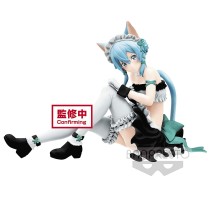 Banpresto Sword Art Online Memory Defrag Sinon EXQ Figure Cat Maid Ver.