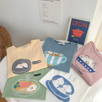 Delicious Food Printed Summer T-shirt