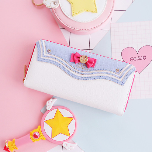 Kawaii Sailor Moon Leather Long Wallet