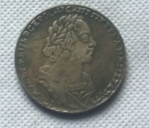 Tpye #2 RUSSIA 1724 1 ROUBLE  Copy Coin commemorative coins