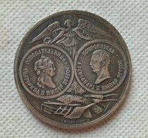 Tpye #103_1765-1865 Russian commemorative medal 50MM COPY COIN commemorative coins-replica coins medal coins collectibles