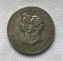 1841 RUSSIA 1 ROUBLE COPY commemorative coins