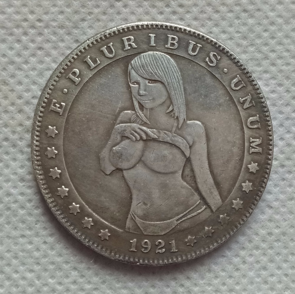 Novelty Coin Heads I Win Tails You Lose Bronze Nude Token Topless For Sale Online