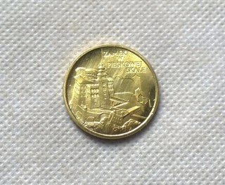 1997 Poland 2 ZL ZAMEK W PIESKOWEJ SKALE CASTLE COPY commemorative coins