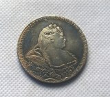 1740 RUSSIA 1 ROUBLE Copy Coin commemorative coins