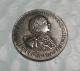 Russia Peter I the Great 1723 contemporary medaille of poltina Copy Coin
