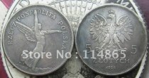 1928-POLAND-NIKE-5-ZLOTYCH COPY commemorative coins