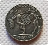 Hobo Nickel Coin_Type #58_1934-D BUFFALO NICKEL copy coins commemorative coins collectibles