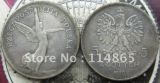 1930-POLAND-NIKE-5-ZLOTYCH COPY commemorative coins