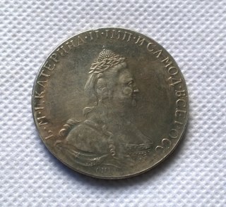 1784 RUSSIA 1 ROUBLE Copy Coin commemorative coins