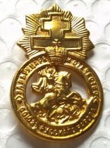 Brass: Russian people's league badge commemorative coins