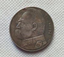 1934 Poland 10 Zlotych (Jozef Pilsudski - Shooter eagle) COPY COIN commemorative coins