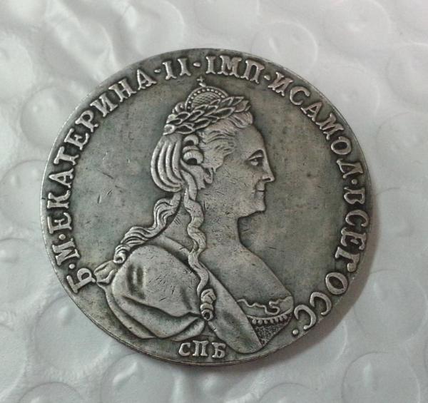 1 ROUBLE 1780 RUSSIA Copy Coin commemorative coins