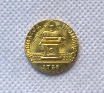 1728 Russia Gold badge COPY commemorative coins