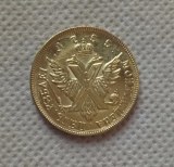 1755 Russia - Empire  5 Rubles - Elizaveta COPY COIN commemorative coins-replica coins medal coins collectibles