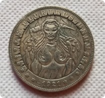 Type #22_Hobo Nickel Coin 1921-P Morgan Dollar COPY COINS-replica commemorative coins
