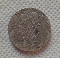 Hobo Nickel Coin_Type #41_1936-D BUFFALO NICKEL Copy Coin