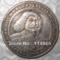 Poland Talar 1637 VLADISLAW IV Gedanensis DANZIG super coin