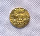 1728 Russia Gold badge COPY commemorative coins