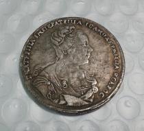 Catherine-I-1727-Moneta-Ruble Russian Copy Coin commemorative coins