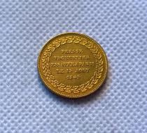 1845 Russia Brass Coin(23MM) COPY commemorative coins
