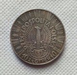 1934 Poland 10 Zlotych (Jozef Pilsudski - Shooter eagle) COPY COIN commemorative coins